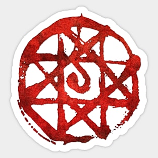 Rugged Fullmetal Alchemist Sticker